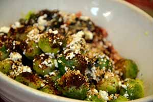 Fresh Mozzarella Brussels Sprout Pizza (Gluten-Free) Fresh Mozzarella Brussels Sprout Pizza (Gluten-Free)