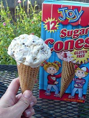 joy sugar cones gluten free