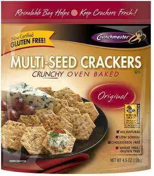 Crunchmaster Multi-seed Gluten-Free Crackers (Oven Baked)