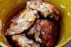 Honey Glazed Spicy Chicken Thighs (Gluten-Free) - The finished grilled chicken thighs. Photo: CC- stevendepolo
