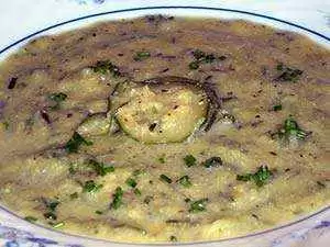 The finished cold zucchini soup. Photo: CC-seelensturm