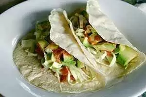 The finished fish tacos. Photo: CC--Little Blue Hen