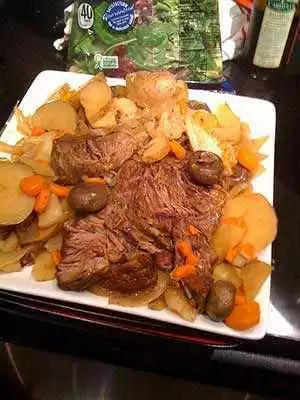 The finished pot roast. Photo: CC--docjohnboy
