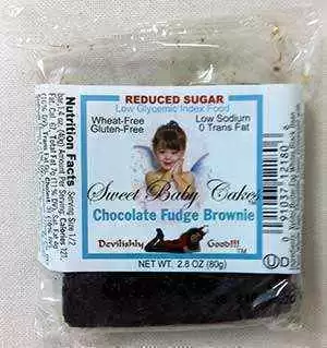 More information about "Sweet Baby Cakes Reduced Sugar Chocolate Fudge Gluten-Free Brownies"