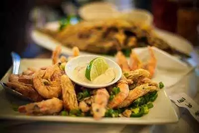 Salt and pepper shrimp await. Photo: CC--Sonadei Chea Salt and pepper shrimp await. Photo: CC--Sonadei Chea