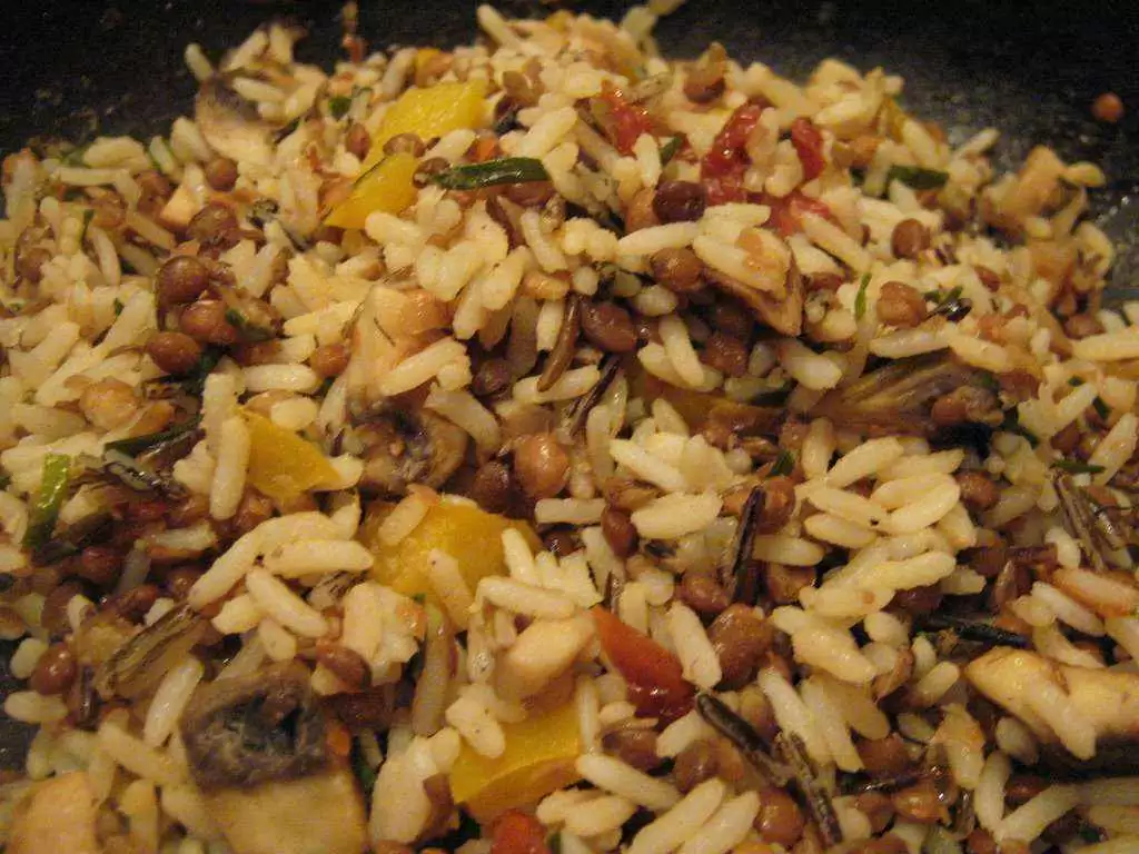 Gluten-free Hearty Harvest Rice - Hearty rice dishes are a great fall treat. Photo: CC--Charley