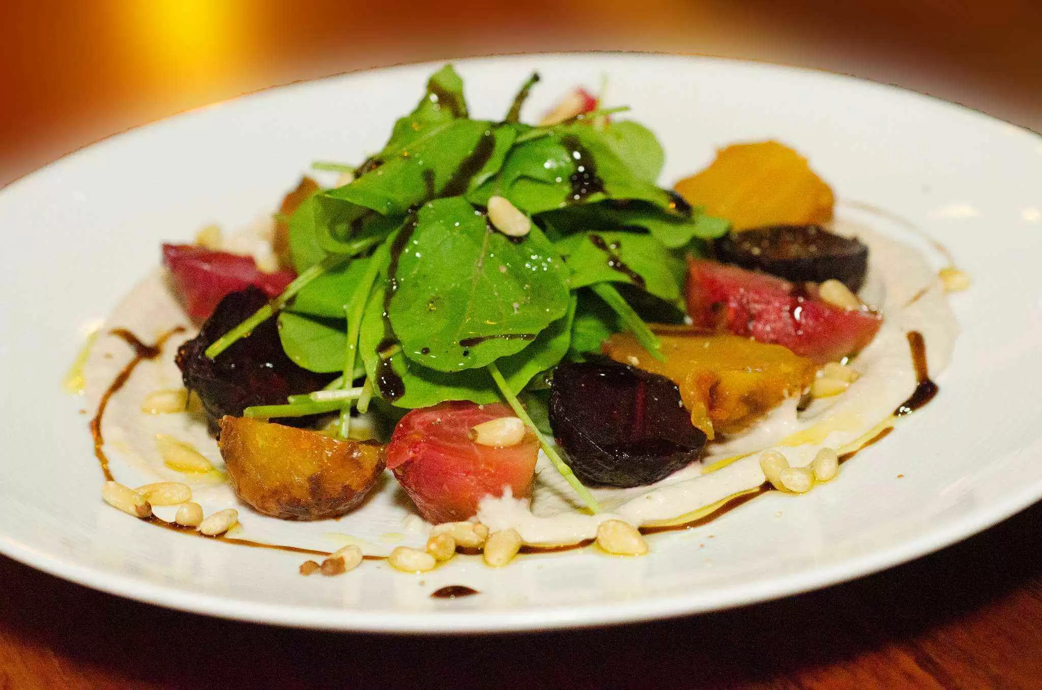 More information about "Roasted Beets with Hummus, Arugula & Pine Nuts (Gluten-Free)"