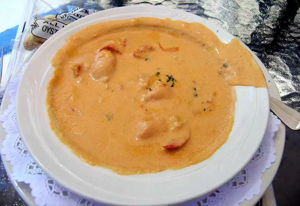 Silky Lobster Bisque (Gluten-Free) - Tasty lobster bisque is a sliky, delicious treat. Photo: CC--Gail Frederick