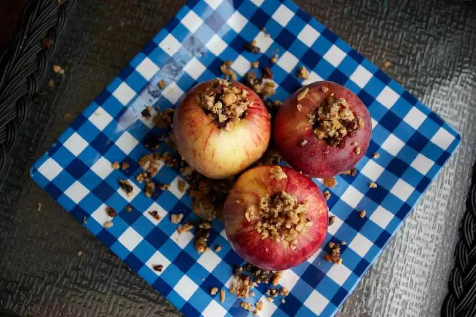 More information about "Cider-Baked Stuffed Apples with Sea Salt Caramel Sauce (Gluten-Free)"