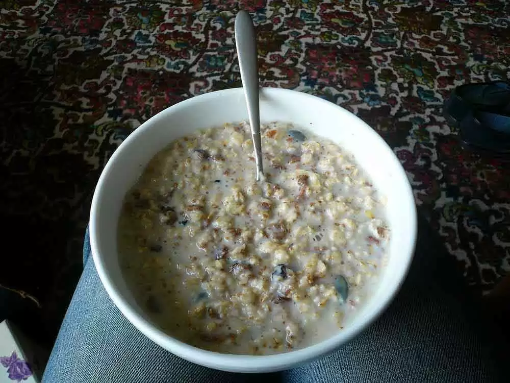 More information about "Savory Breakfast Porridge with Soft Egg and Pea Shoots (Gluten-Free)"