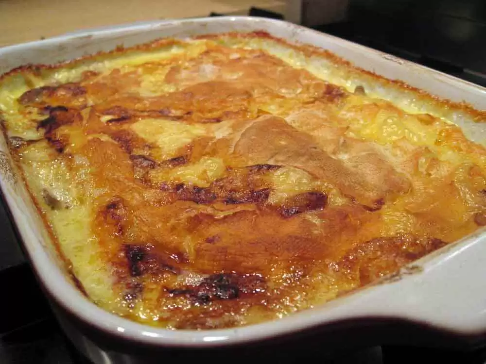 French Potato, Onion, Bacon, and Cheese Tartiflette (Gluten-Free)