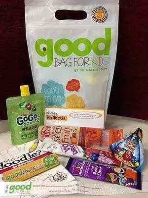 Good Bag For Kids Travel Pack 3 and Over Gluten Free Bag