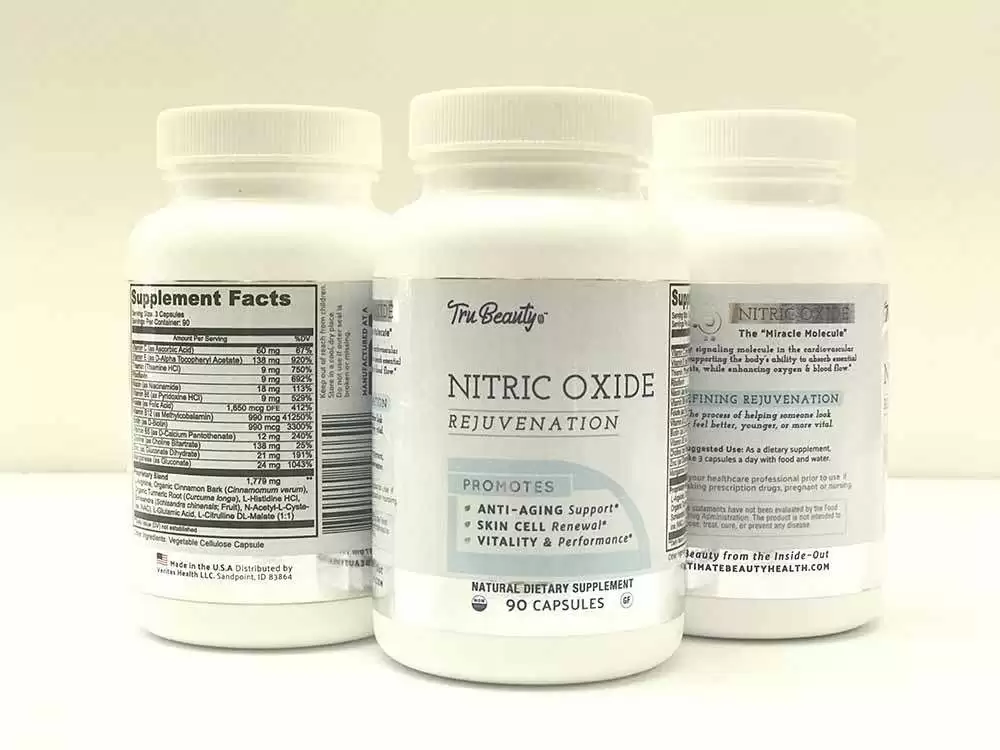 More information about "TruBeauty Nitric Oxide Rejuvenation Gluten-Free Supplement"