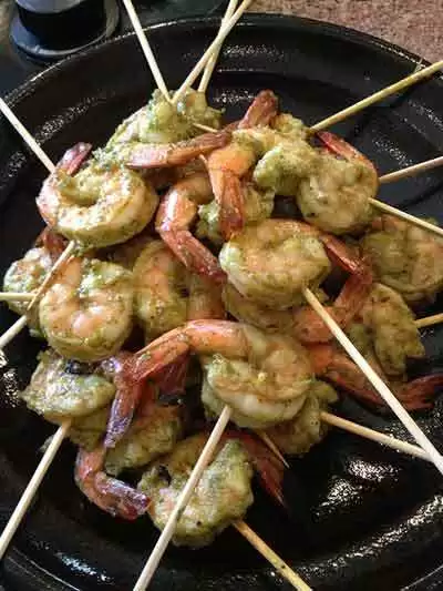 Grilled Shrimp with Chimichurri Sauce (Gluten-Free)