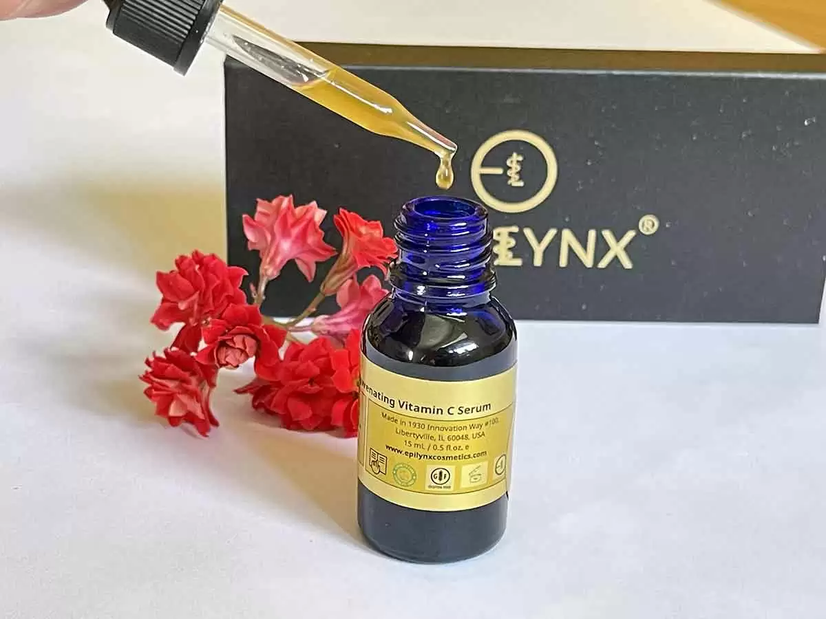 EpiLynx by Dr. Liia Anti-Oxidant Vitamin C Serum - Image: Mei Adams
