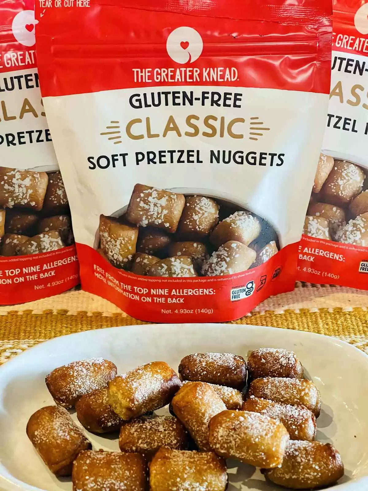 Miss Soft Pretzels? The Greater Knead Comes to the Rescue with their Gluten-Free Soft Pretzel Nuggets -