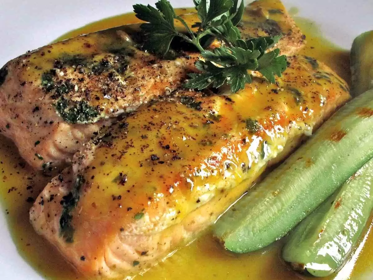 More information about "Honey-Ginger Grilled Salmon (Gluten-Free)"