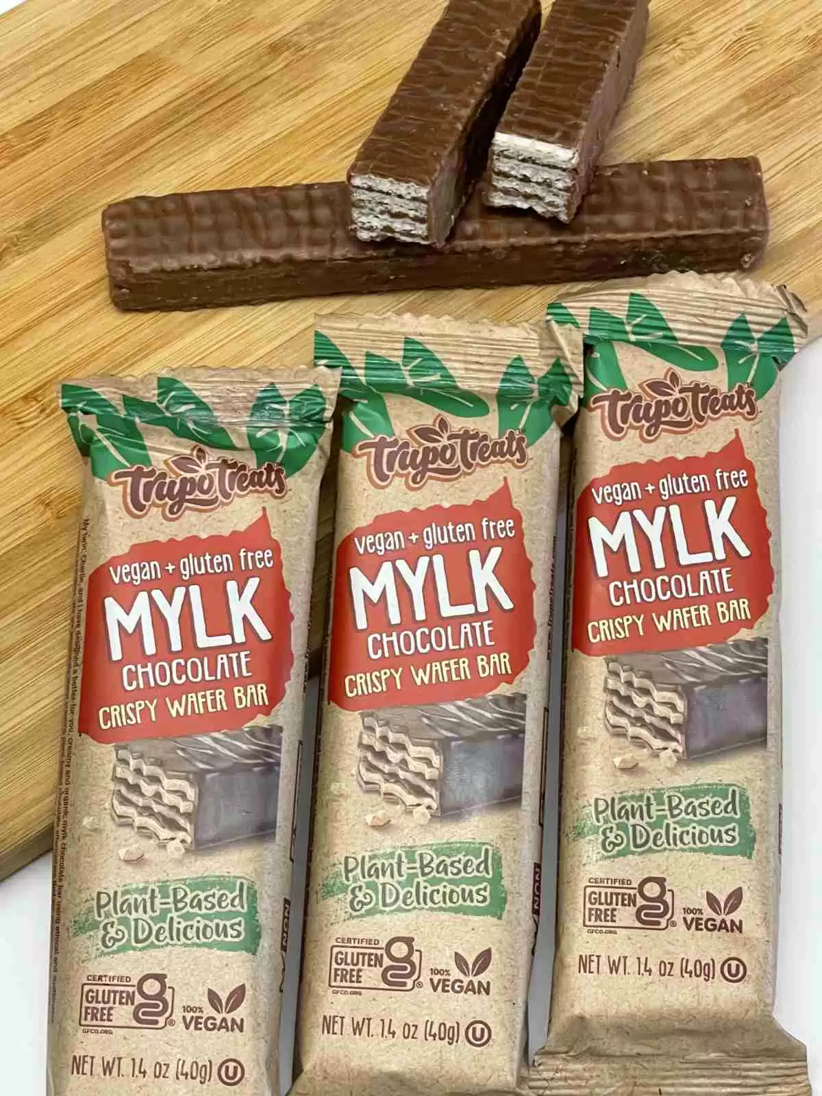 Trupo Treats’ New Vegan & GlutenFree Mylk Chocolate Crispy Wafer Bar Will Make Your Day