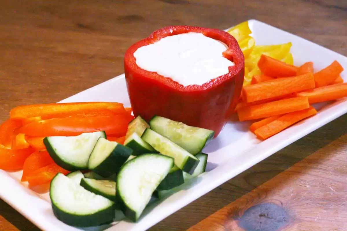 Hidden Valley Ranch Garden Vegetable Dip (GlutenFree)