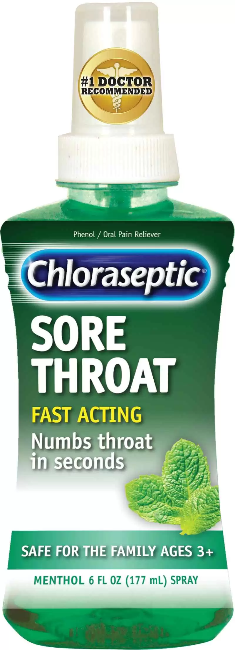 Is Chloraseptic Throat Spray Gluten-Free? - Image: chloraseptic.com