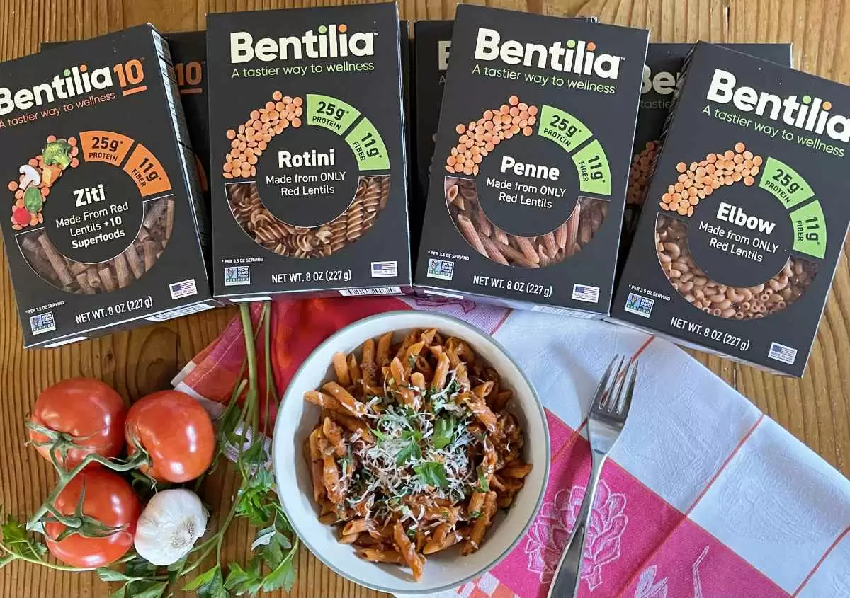 More information about "Bentilia Gluten-Free Pastas Are Made From One Single Ingredient: Red Lentils"