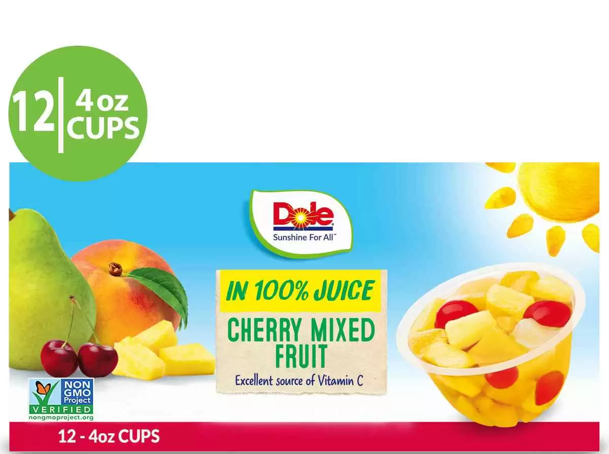 Are Dole Fruit Cups Gluten Free?
