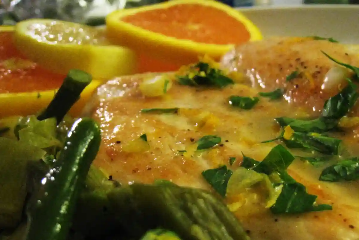 Creamy One Pan Lemon & Dill Chicken (Gluten-Free) - Image: CC BY-SA 2.0--megan.chromik