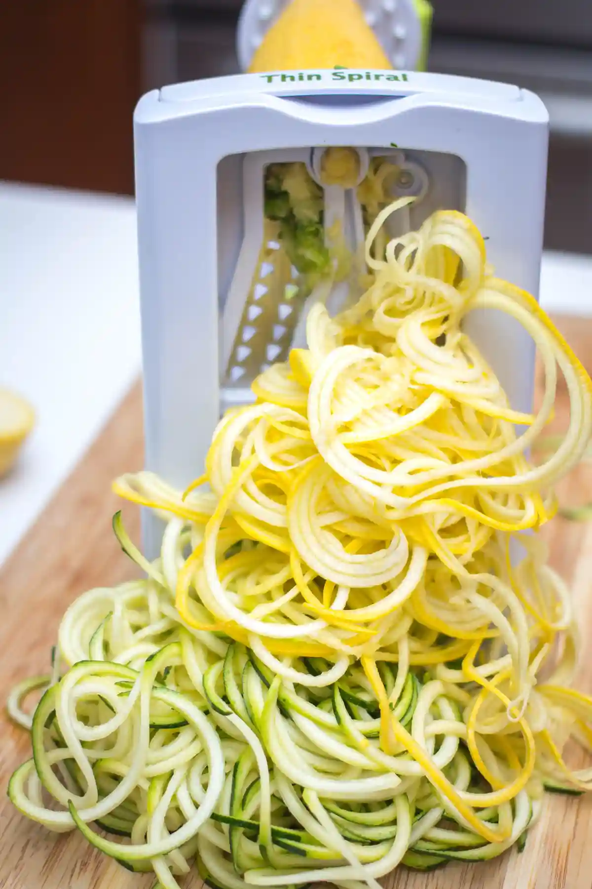 More information about "Zucchini & Yellow Squash Noodles with Shrimp and Avocado Pesto (Gluten-Free)"