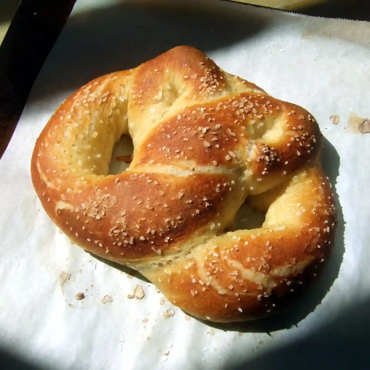 Mom's Story Shows Difficulty of Navigating Gluten-Free Challenges in School Events - Homemade soft pretzel (plain) by bochalla is licensed under CC BY-SA 2.0.