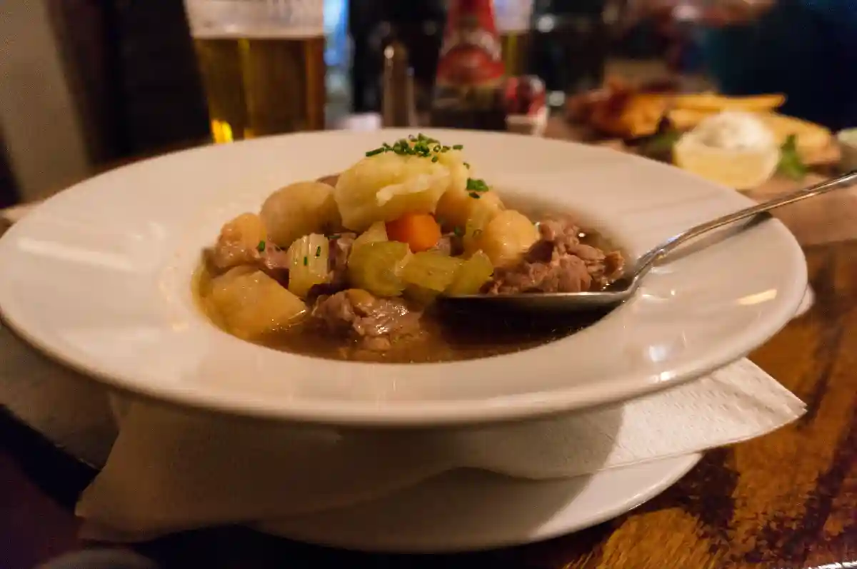 Gluten-Free Irish Pork Stew - Irish Stew at Sheehan’s by zerok is licensed under CC BY-SA 2.0.