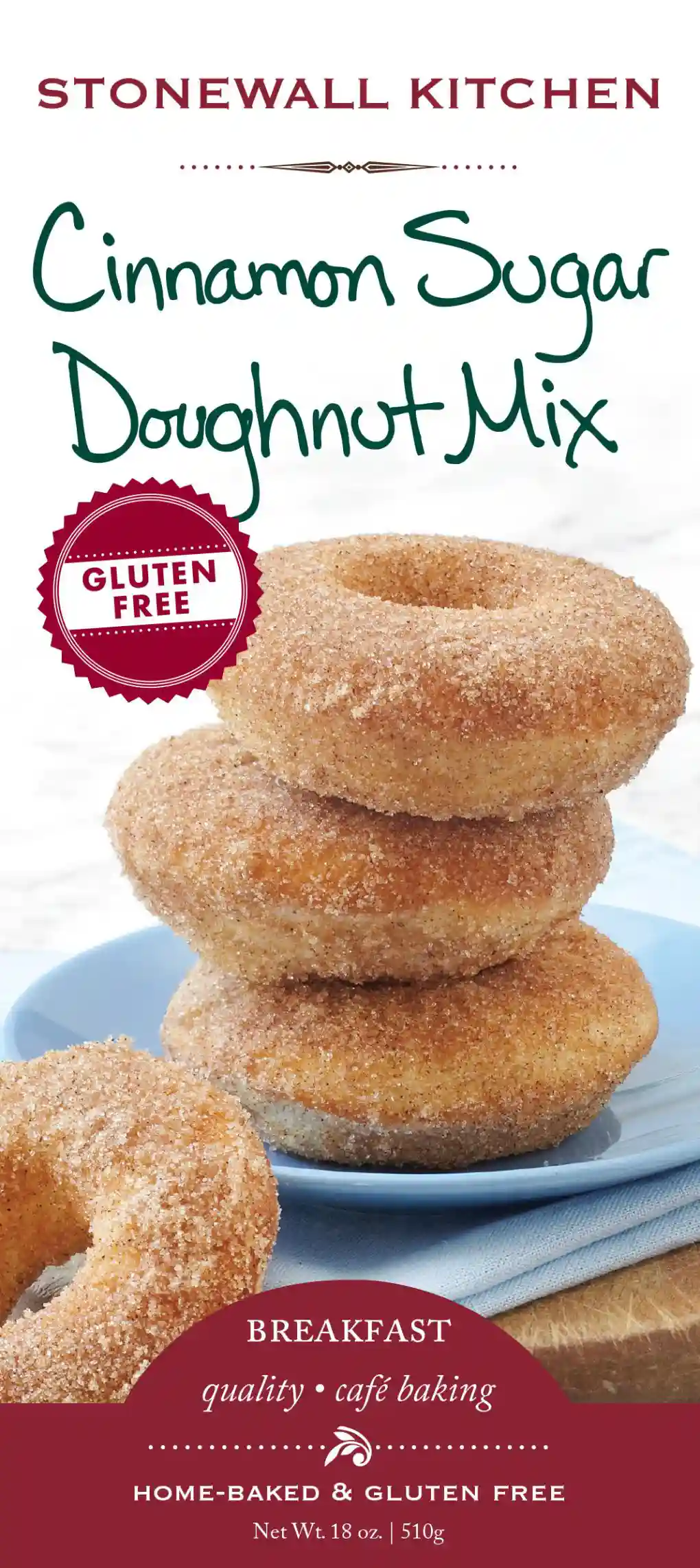 Gluten-Free Consumers Alert: FDA Reports Recall for Gluten-Free Doughnut Mix - Image: Stonewall Kitchen
