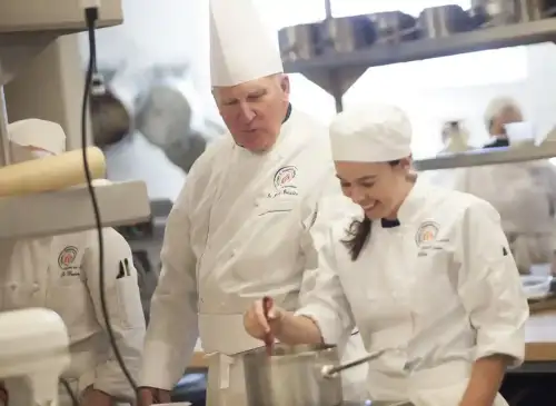 Innovations in Gluten-Free Baking Lead to Science-Backed Tips for Better Texture and Taste (+Video) - Dr. Breuder Visits Baking Class 4 by COD Newsroom is licensed under CC BY 2.0.++ Watch the Video ++
