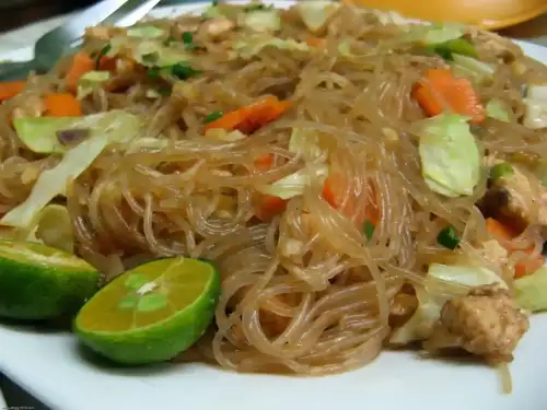 Gluten-Free Pancit Bihon (Filipino Rice Noodle Stir-Fry)