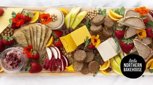 Little Northern Bakehouse: How to Make a Vegan Gluten-free Charcuterie Board - Image: Little Northern Bakehouse