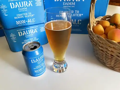 Bold Taste, Zero Alcohol & Crafted to Remove Gluten: Daura Non-Alc Beer Takes Alcohol-Free Beer to the Next Level - Image: Celiac.com. Daura Non-Alc Beer: Alcohol-Free & Crafted to Remove Gluten.