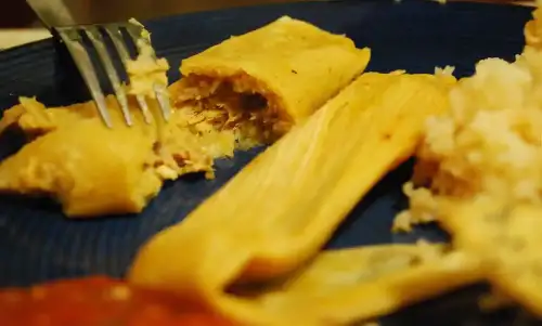 Gluten-Free Tamales with Pork or Vegetables - tamales! by valkyrieh116 is licensed under CC BY-SA 2.0.