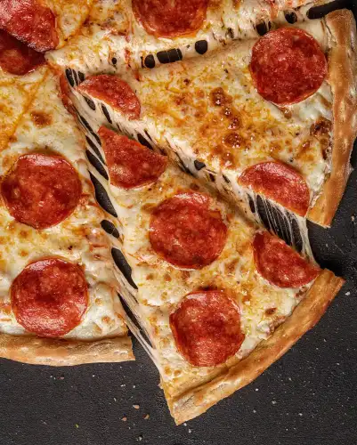 Gluten-Free Rice Flour Crust Pepperoni Pizza - Pepperoni pizza by dodopizzastory is licensed under CC BY-SA 2.0.