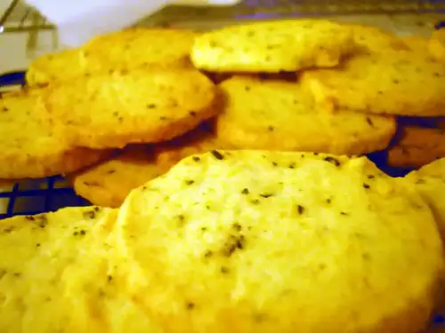 Gluten-Free Lemon Poppy Seed Shortbread - Very yellow lemon cookies by Nikchick is licensed under CC BY-SA 2.0.