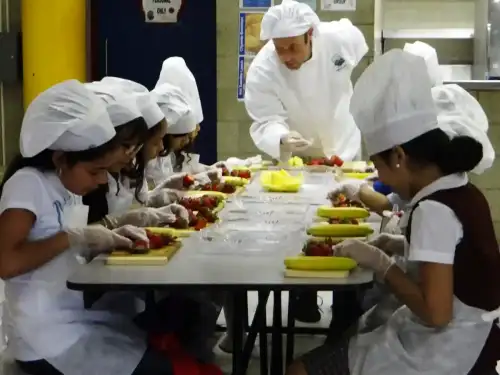 Growth and Nutrition in Children with Celiac Disease on a Gluten-Free Diet - Coqui the Chef Nutrition Workshop Building Healthy Habits by Coqui the Chef is licensed under CC BY 2.0.