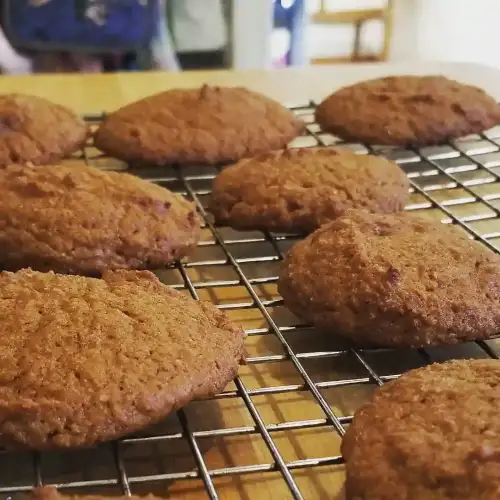 Pumpkin Spice Oatmeal Cookies (Gluten-Free) - Pumpkin spice cookies. by izik is licensed under CC BY 2.0.