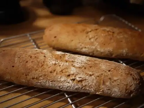 Enhancing Gluten-Free Breads with Sourdough Starters - 100% Sourdough Bread - Cooling by grongar is licensed under CC BY 2.0.