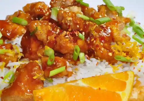 Easy Gluten-Free Orange Chicken with Fresh Citrus - Orange Chicken by jeffreyw is licensed under CC BY 2.0.