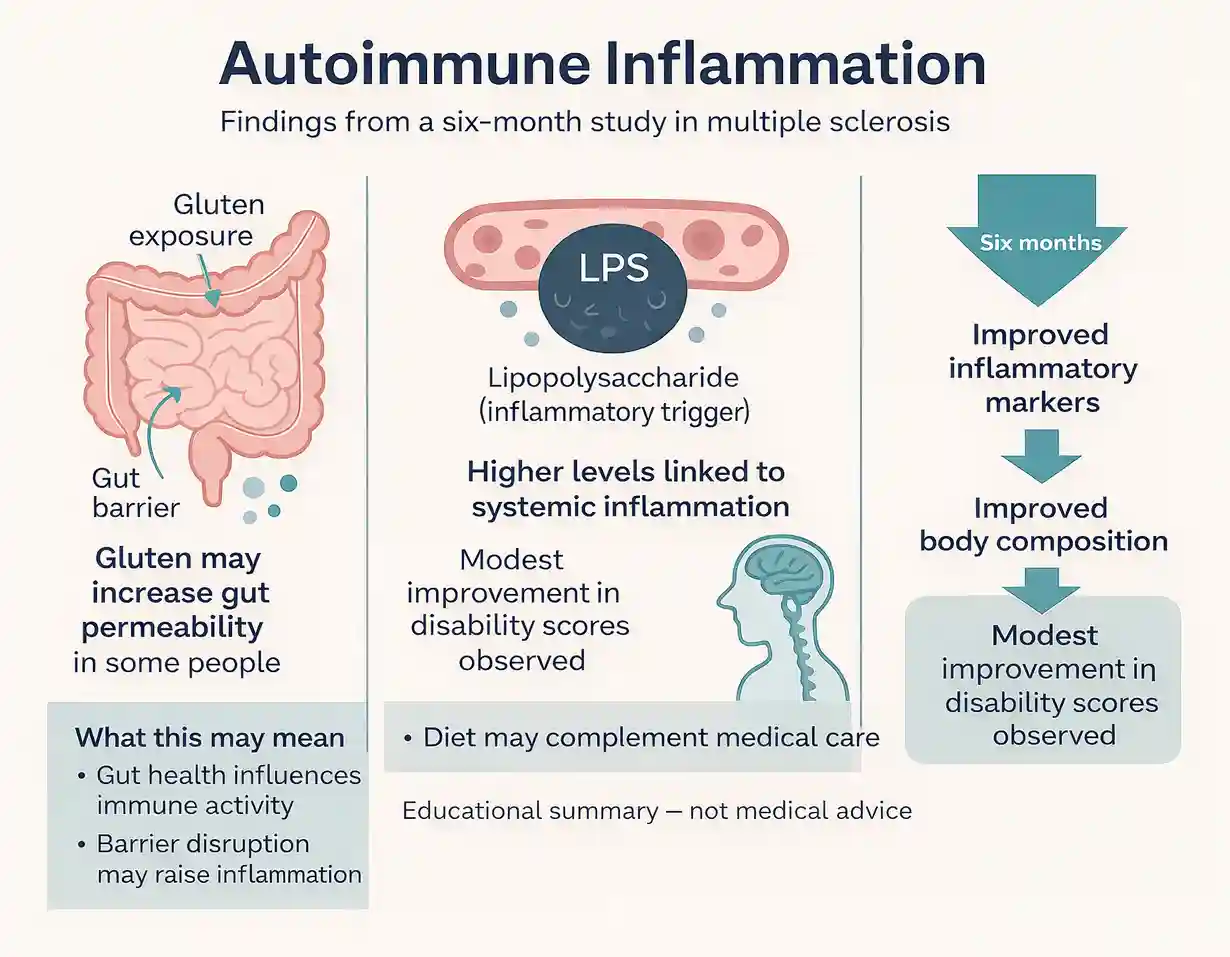 More information about "Gluten-Free Diet Linked to Reduced Inflammation and Improved Outcomes in Multiple Sclerosis (+Video)"